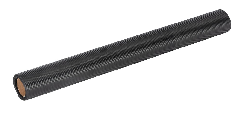 Tapis antidérapant 150x50 cm, noir, lot de 3, EVA plastique  découpable pour une adaptation individuelle