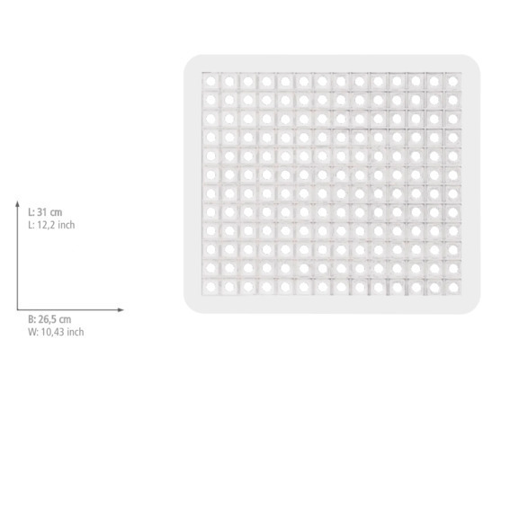 Spülbeckeneinlage Mod. Klassik Weiß