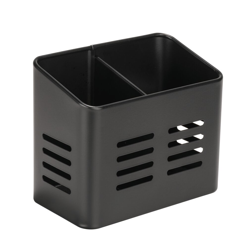 Besteckkorb Mod. Baco Schwarz aus pulverbeschichtetem Metall