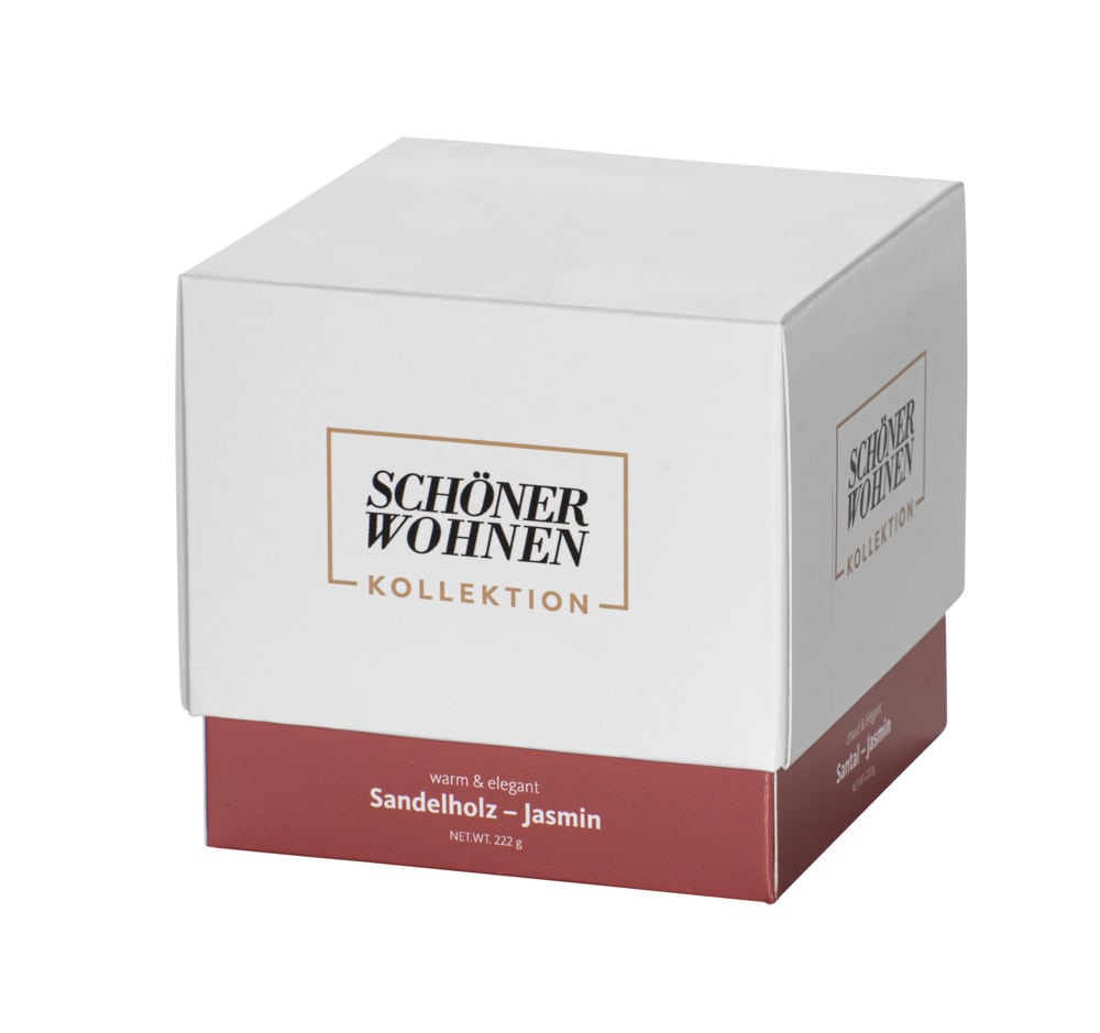 SCHÖNER WOHNEN-Kollektion Duftkerze Mod. Sandalwood L  Brenndauer 45 - 55 Stunden