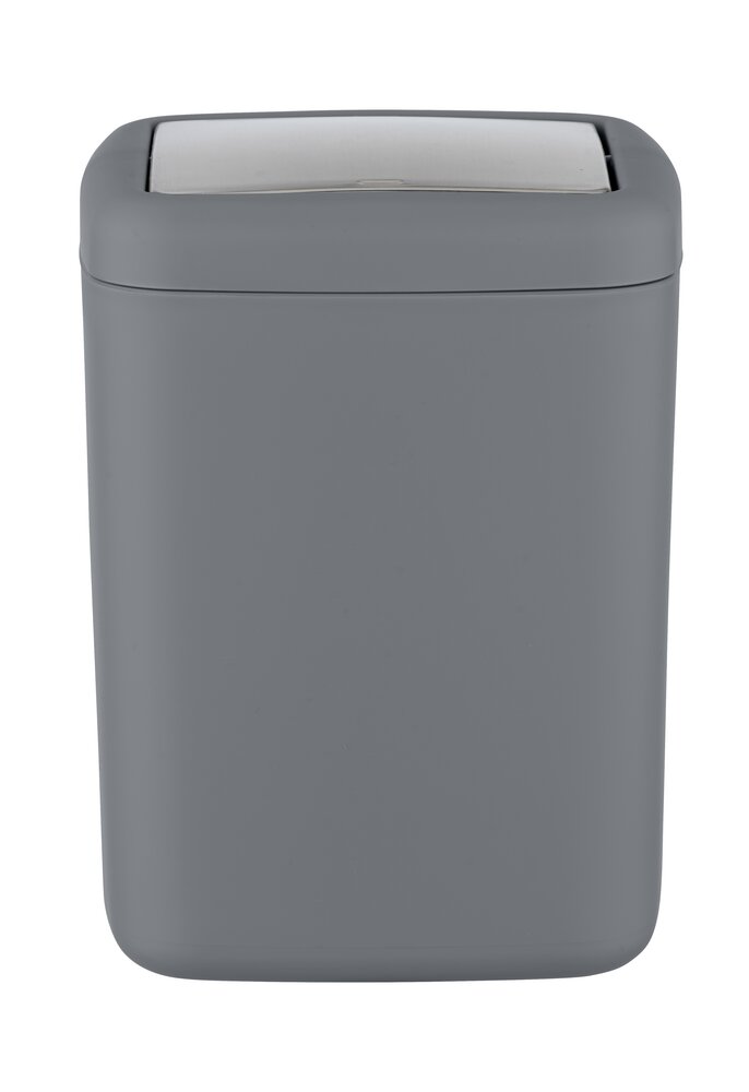 Schwingdeckeleimer Mod. Barcelona S Anthrazit Spezialkunststoff, absolut bruchsicher, 3 Liter
