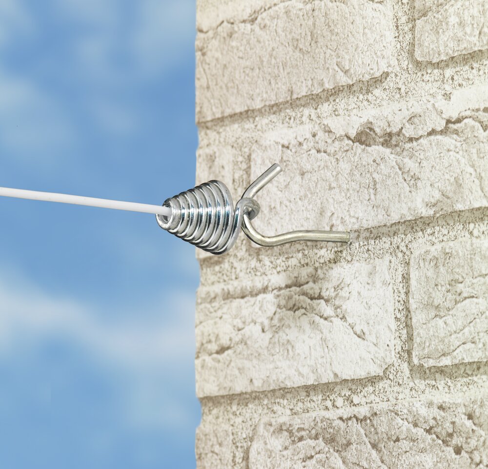 Wäscheleine Mod. Jumbo  ausziehbar bis 15 Meter