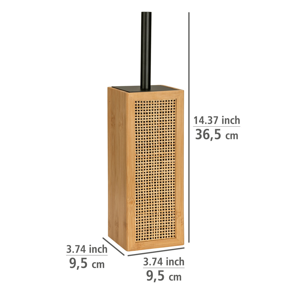 WC-Garnitur Mod. Allegre  aus Bambus und Rattan