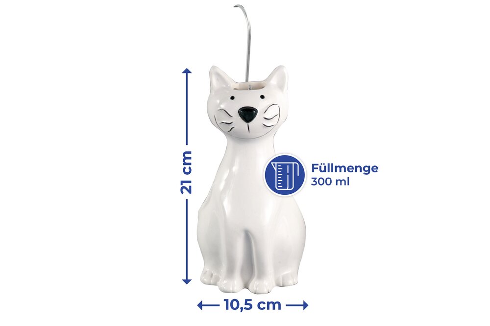 Luftbefeuchter Mod. Katze, 2er Set  Füllmenge 300 ml