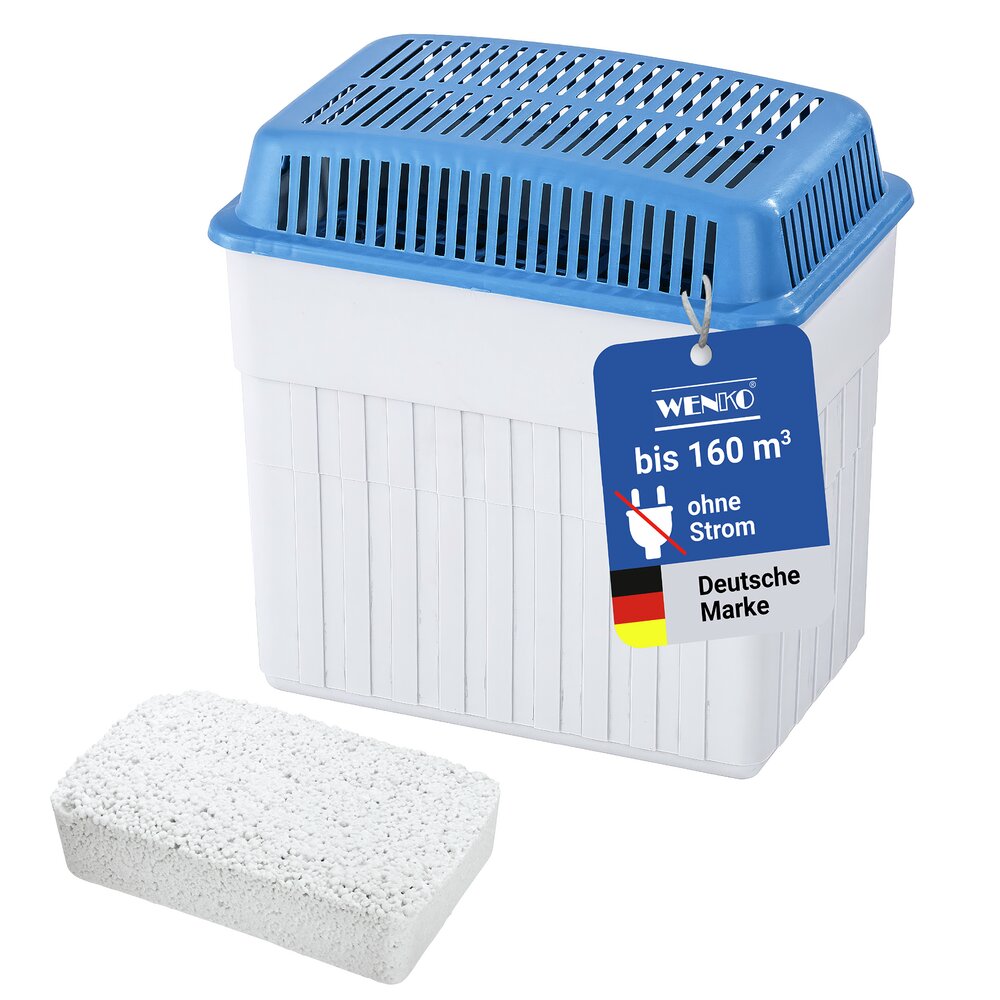 Déshumidificateur d'air 2 kg Bleu  pour pièces jusqu'à 160 m³