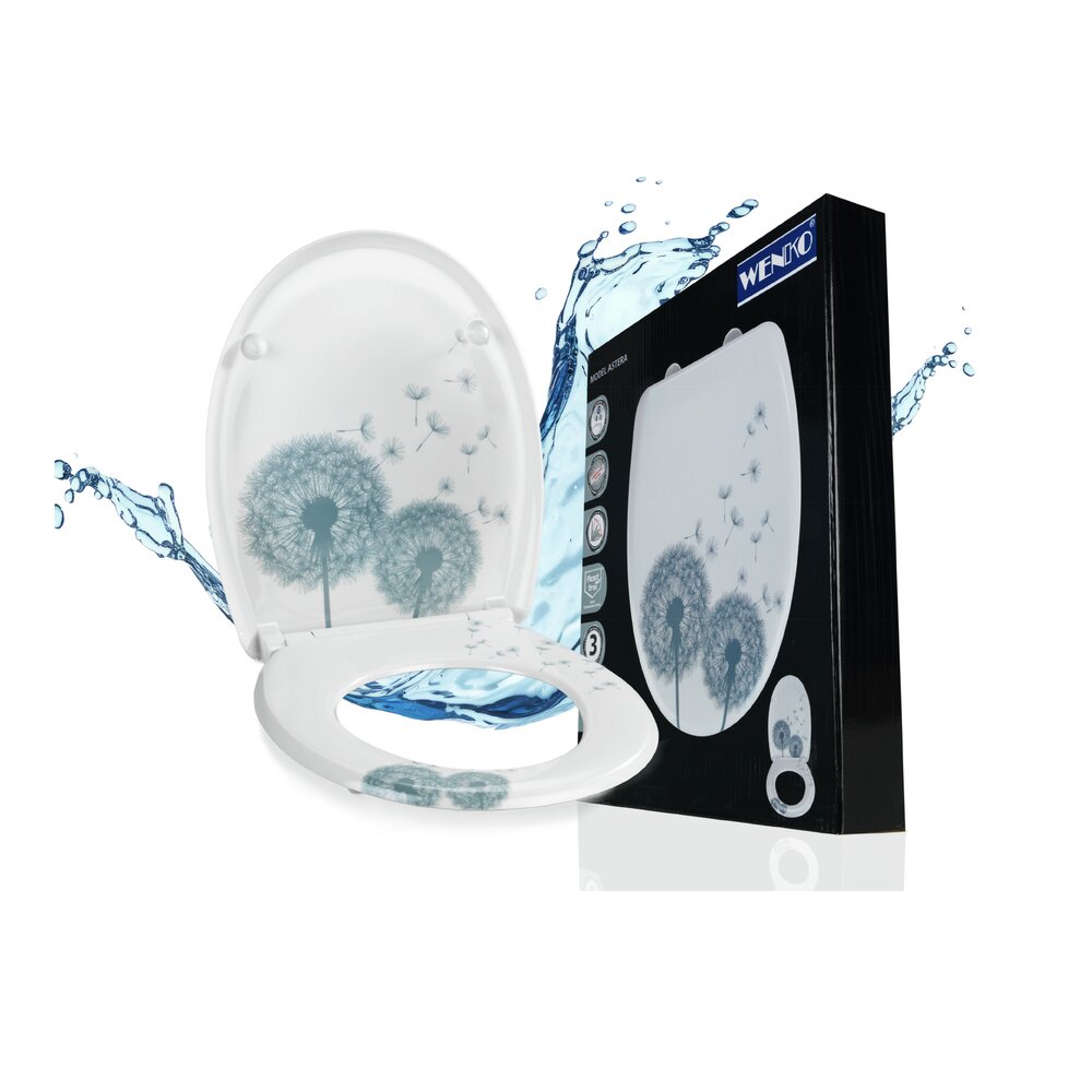 WC-Sitz Mod. Astera  Duroplast, mit Absenkautomatik