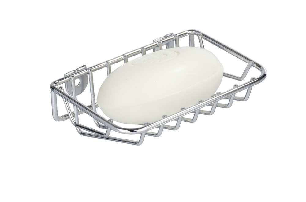 Seifenablage Mod. Ceres Chrom  idealer Wasserablauf