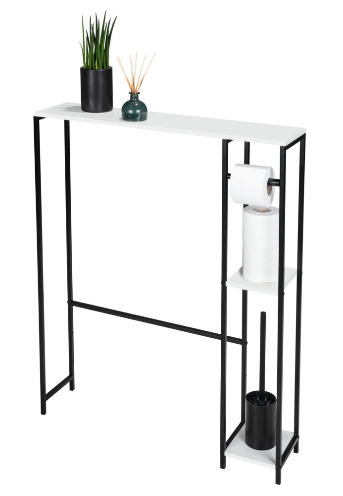 Étagère de toilettes Molveno  avec garniture de WC