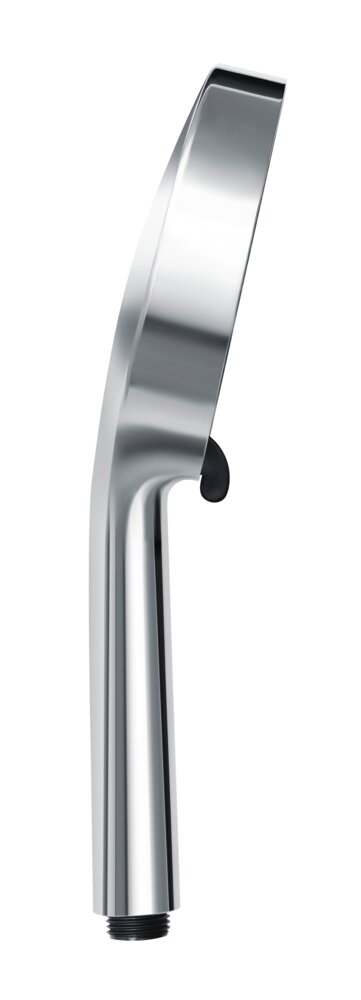 Pomme de douche Mod. Softwater Ø12 cm, chromé/noir, plastique  avec 3 types de jets
