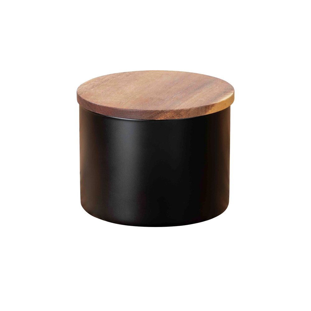 Boîte de conservation Mod. Mio Noire 0,5 L  boîte de conservation en verre borosilicaté avec couvercle