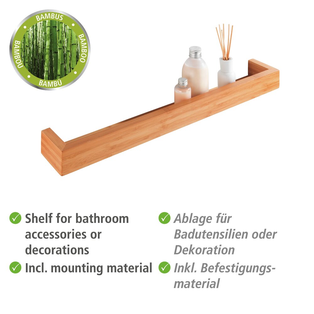 Wandrek Mod. Bambusa van bamboe, 60 cm