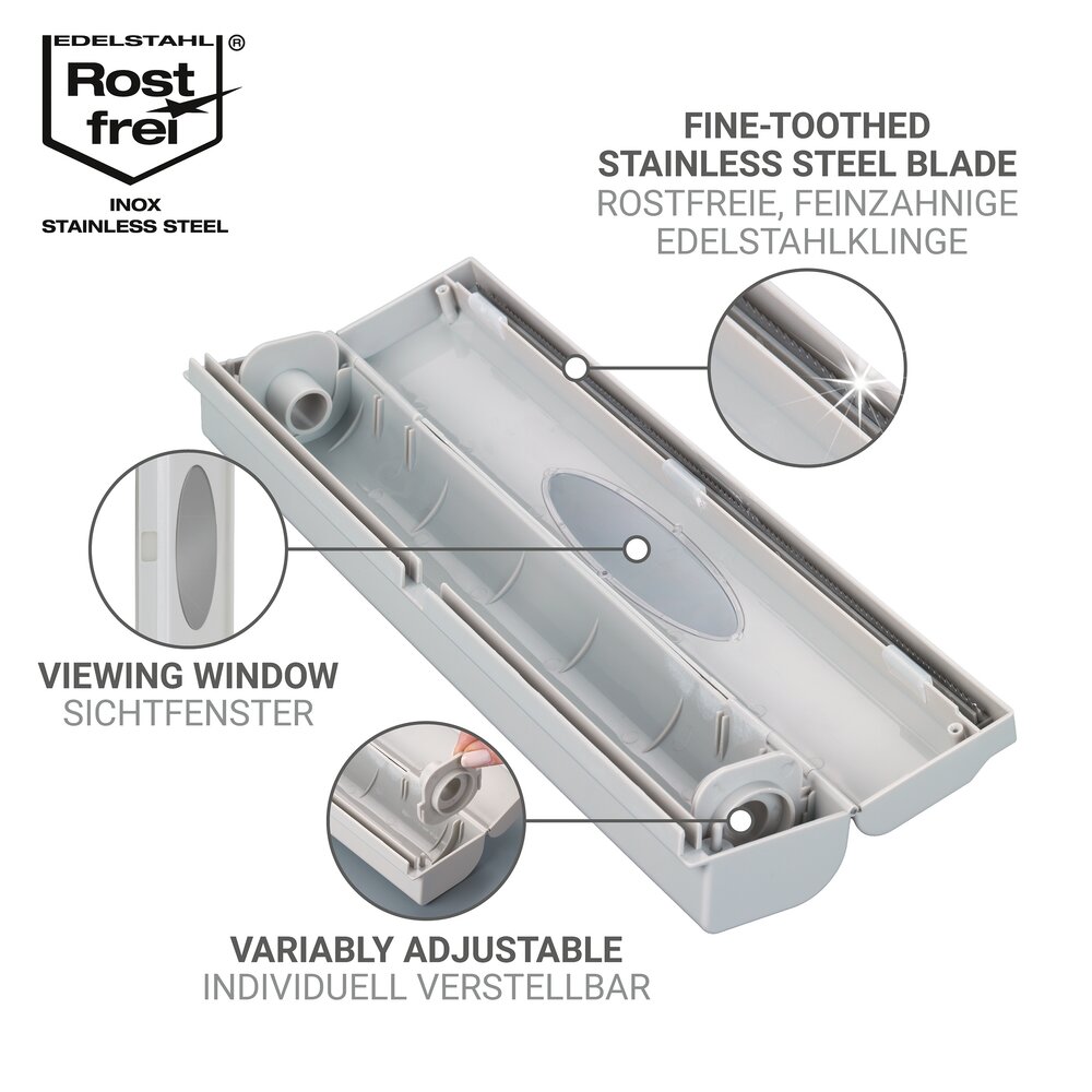 Foliesnijder Mod. Perfect-Cutter lichtgrijs