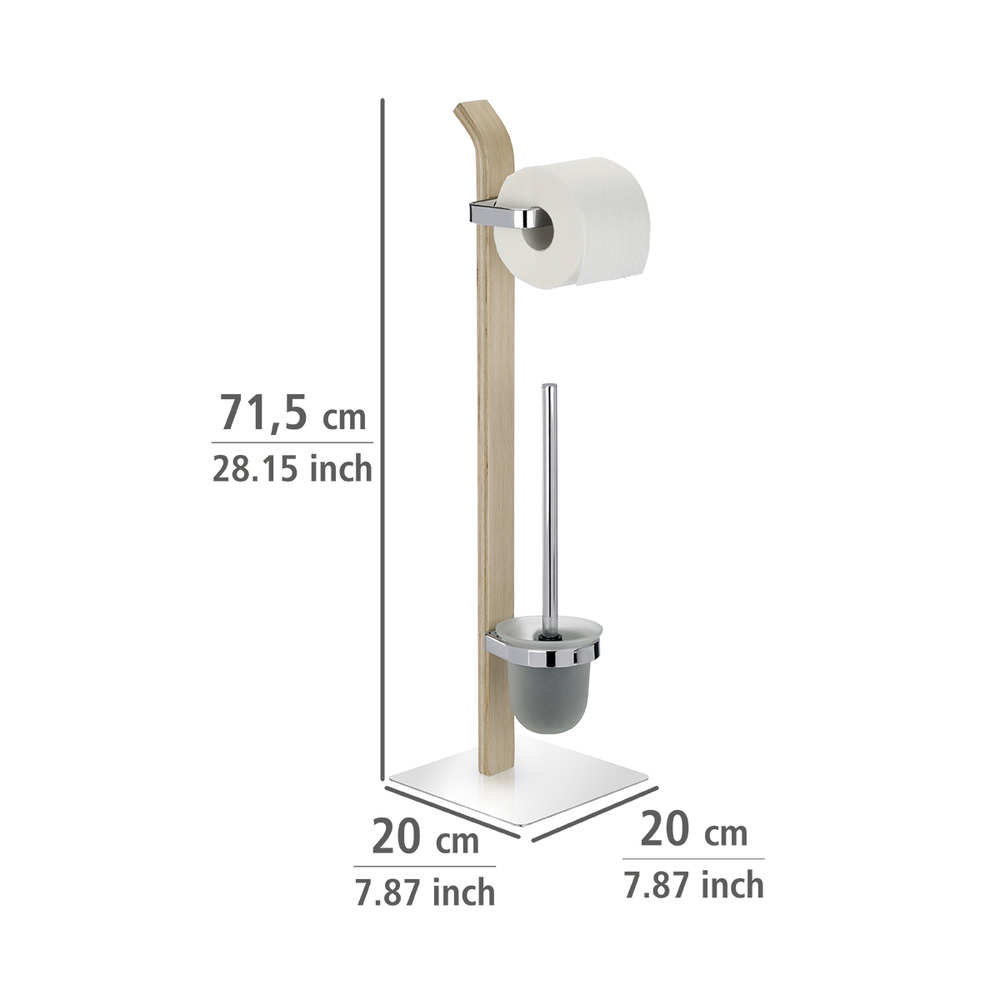 Stand WC-Garnitur Mod. Samona Nature  aus Holz