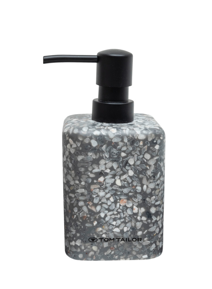 TOM TAILOR Seifenspender Terrazzo,  Grey