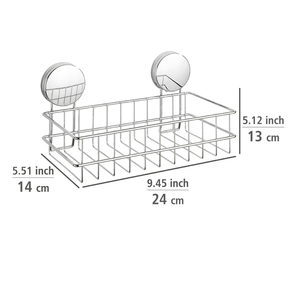 Static-Loc® Plus Wandablage Osimo  Badezimmer-Ablage, Befestigen ohne bohren