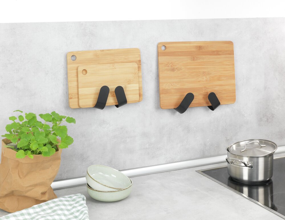 Topfdeckelhalter Mod. Tony, 2er Set  für Deckel bis Ø 28 cm