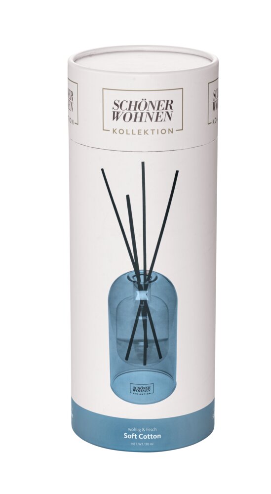 SCHÖNER WOHNEN-KOLLEKTION Raumduft Mod. Soft-Cotton  130 ml, nachfüllbar, langanhaltender Duft