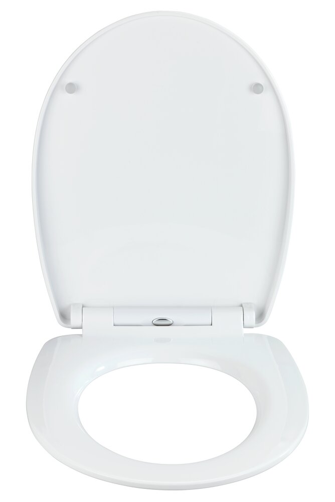 Toiletzitting Droplets - WENKO Soft close toiletzitting Tavola, toiletdeksel, toiletzitting, Flix Clip hygiënebevestiging, Gemakkelijke montage, Duroplast, Ovaal, Motief