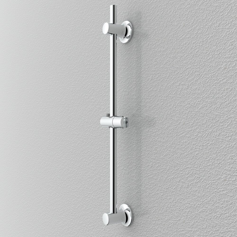 Barre de douche en chrome  Fixation sans perçage