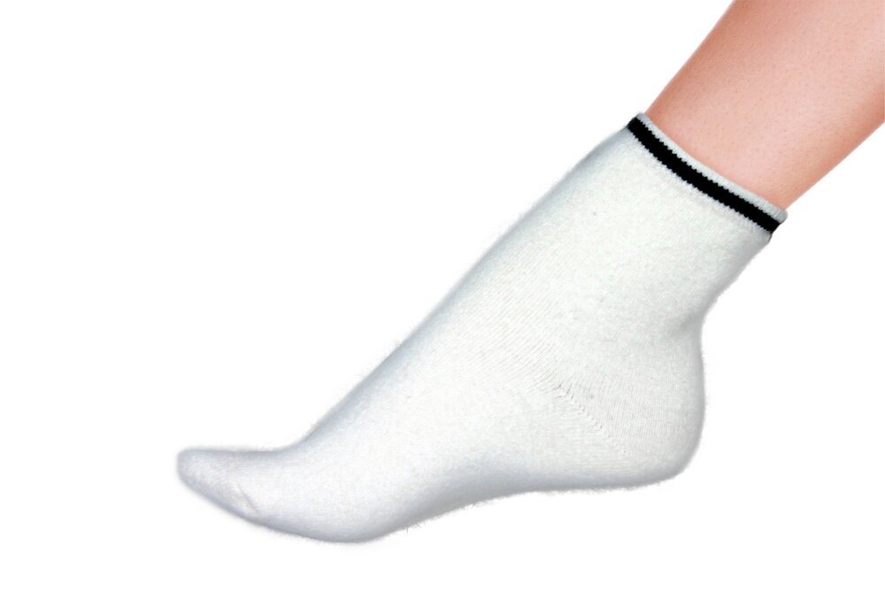 Angora-Bettsocken 38/40  atmungsaktiv