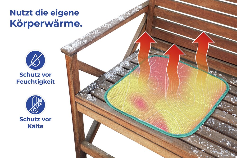 Thermositzkissen, 2er Set  zusammenfaltbar
