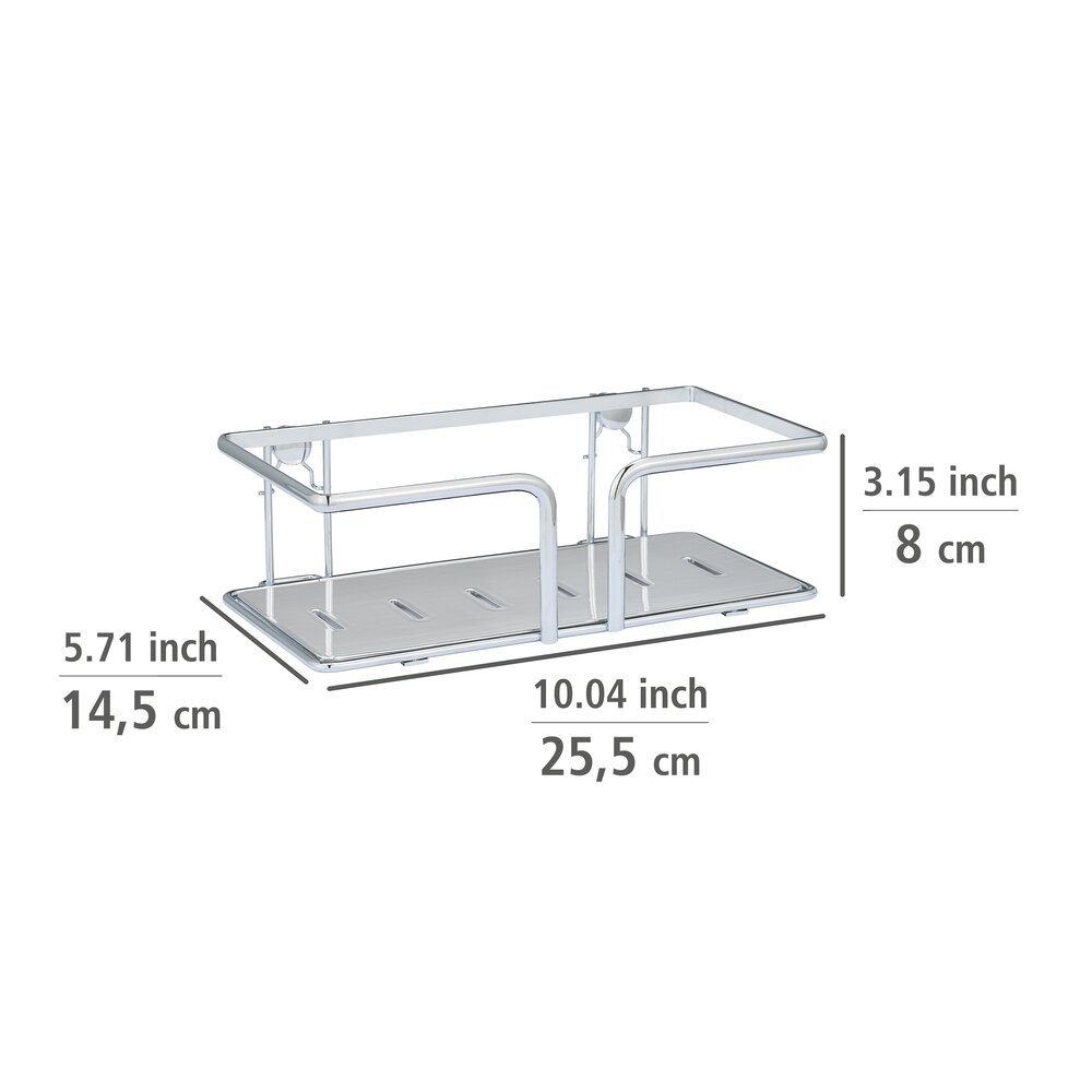 Roestvrij stalen wandplank Termoli