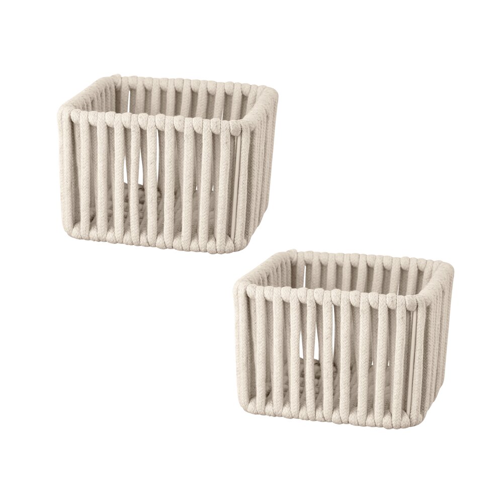 Badkörbe Mod. ZOVO S, Natur  2er Set