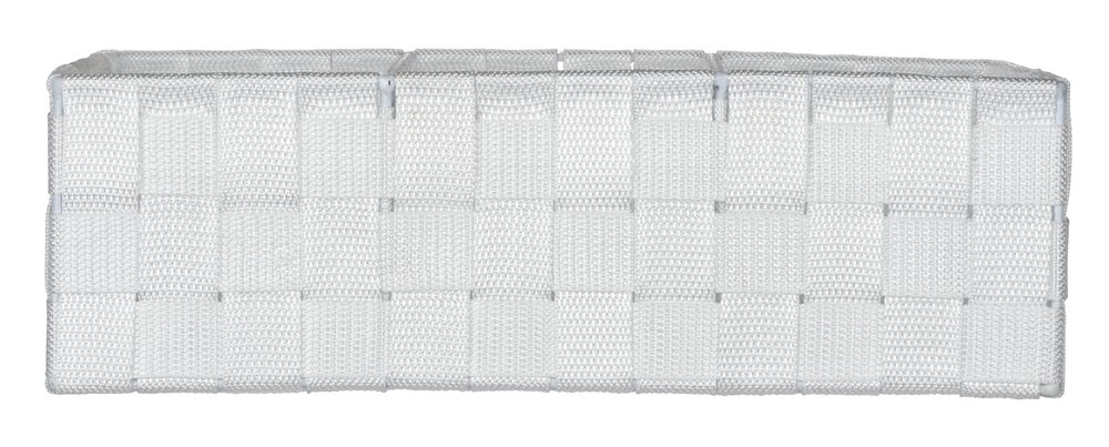 Organizer Mod. Adria Weiß, 3 Fächer, mit Griff  mit Griff