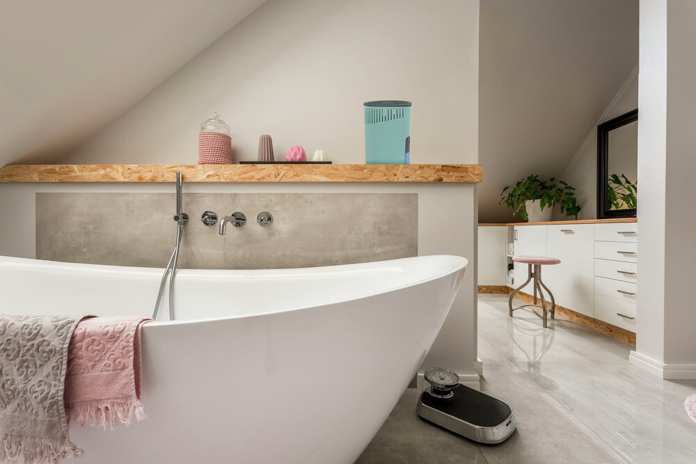 Luchtontvochtiger Mod. Drop, roze, ABS, Ø15x23cm, set van 2, zonder stroom