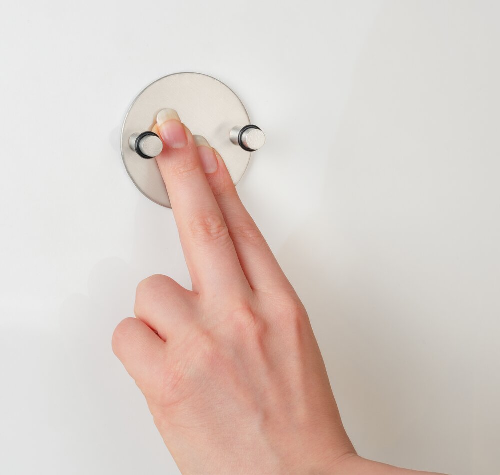 Badezimmerwischer Mod. Bosa  Edelstahl matt