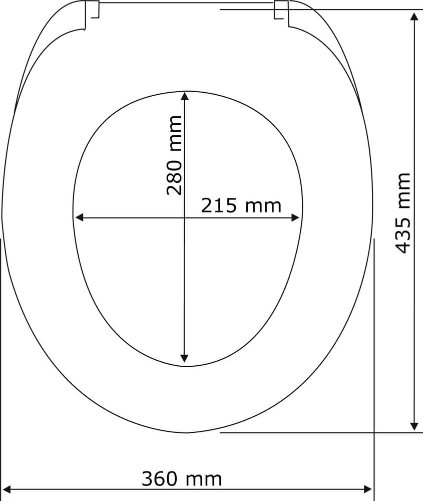 WC-Sitz Mod. Premium Mira  mit Absenkautomatik