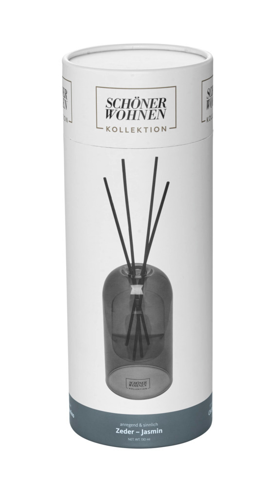 SCHÖNER WOHNEN-Kollektion Raumduft Mod. Cedar  nachfüllbar, doppelwandiges Diffuser-Glas