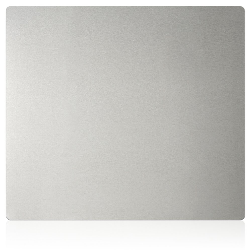 Wandblende Edelstahl  Spritzschutz