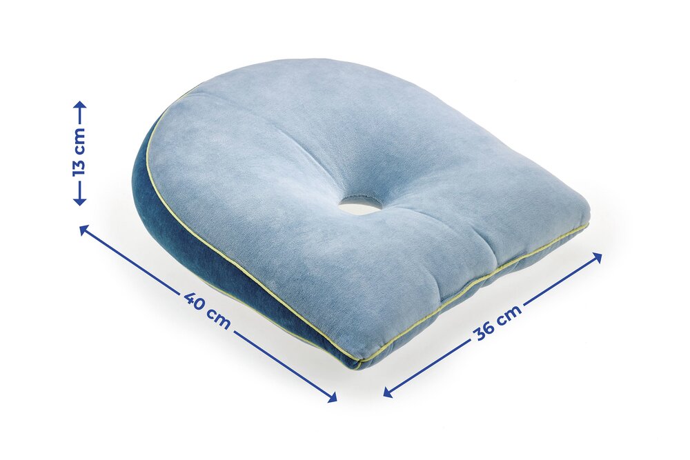 Keilkissen  ca. 40 x 36 x 13 cm
