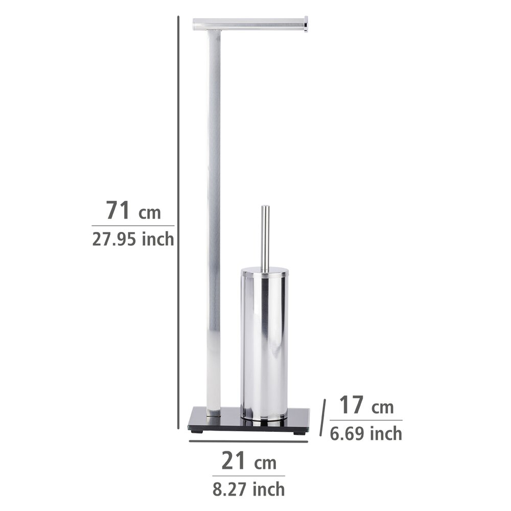 Combiné WC Lava  en acier inoxydable