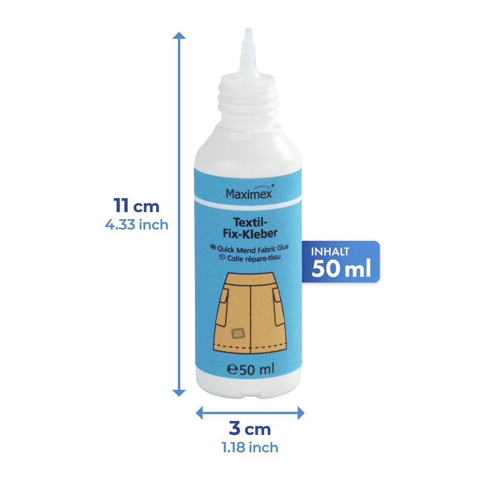 Textil-Fix Kleber 2er Set  2 x 50 ml