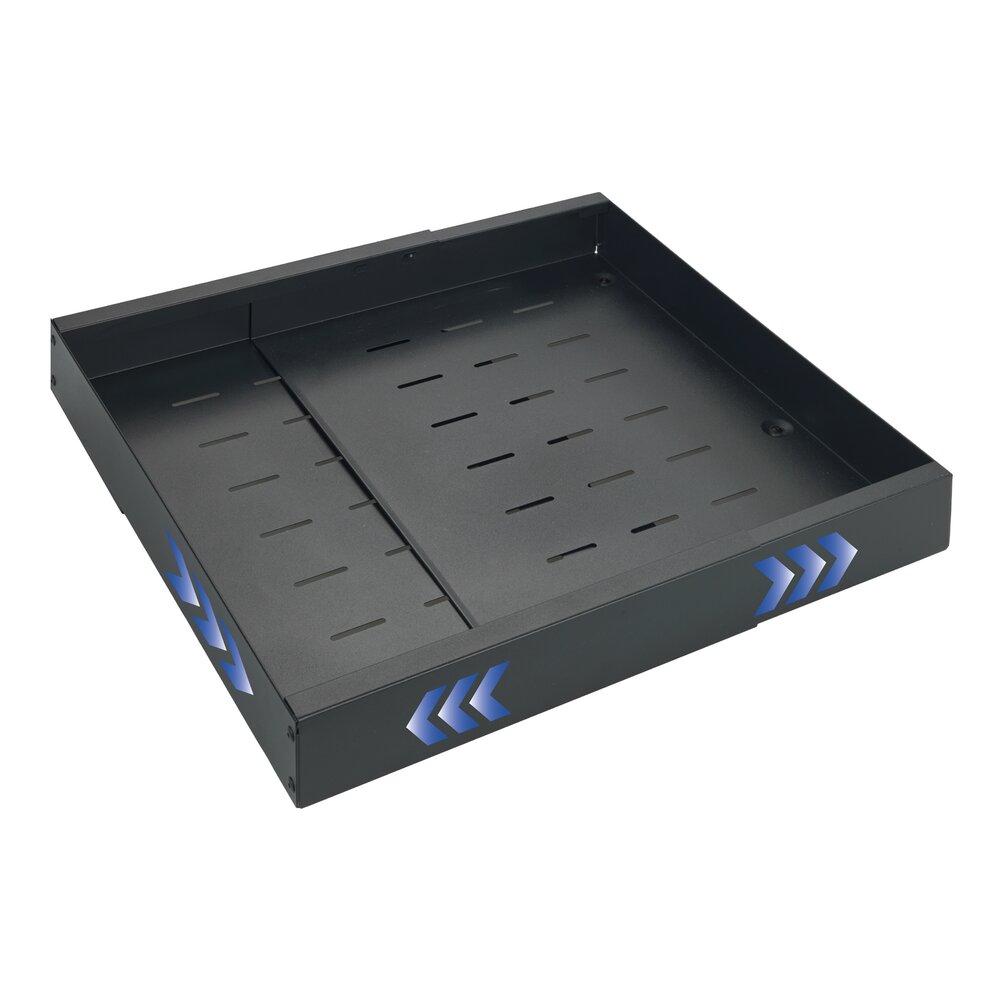 Tiroir coulissant pour placard noir  extensible