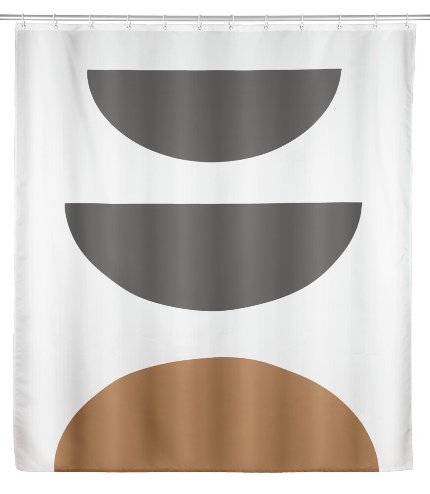 Duschvorhang Mod. MAHAN  inkl. Duschvorhangringe