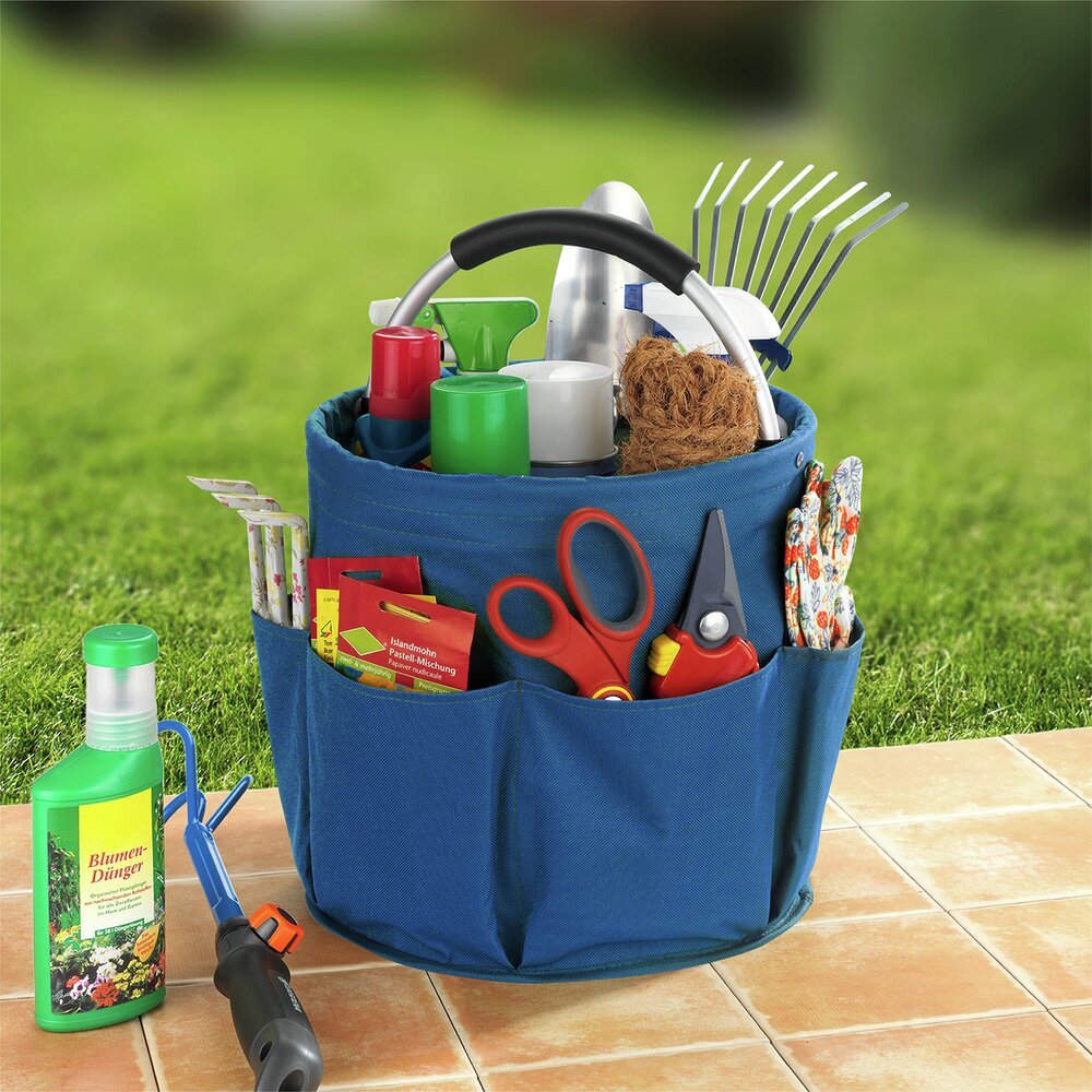 Universele schoonmaakcaddy 16 l, blauw