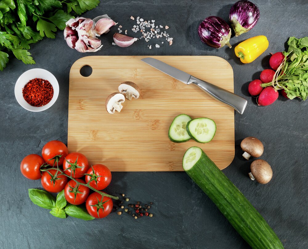 Schneidebrett Mod. Bambus M  28 x 20 cm