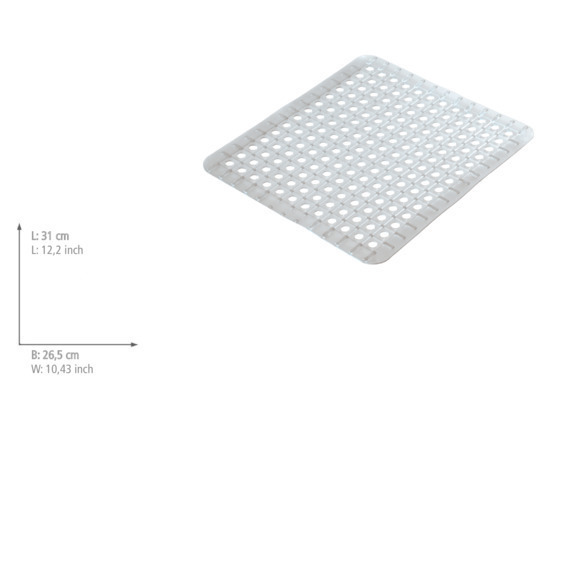 Fond d'évier opal  31 x 27 cm