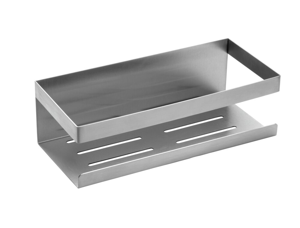 Wandablage Mod. MELETO Matt  aus Edelstahl