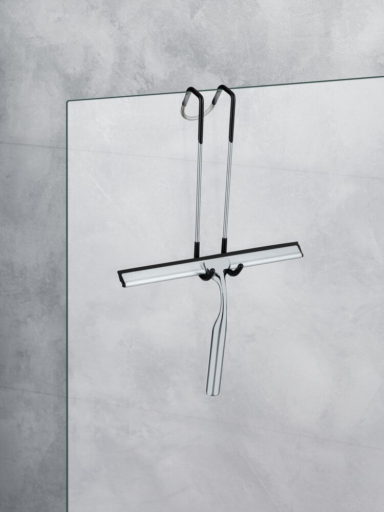 Badezimmerwischer Mod. Terni Plus  mit Turbo-Loc® Wandbefestigung