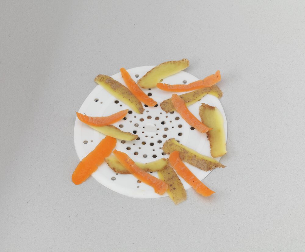 Abfluss-Sieb Silikon Küche  Ø 12 x 0,3 cm