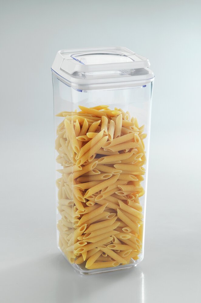 Aufbewahrungsdose Mod. Turin 1,7 l  stapelbare Vorratsdose mit Sichtfenster