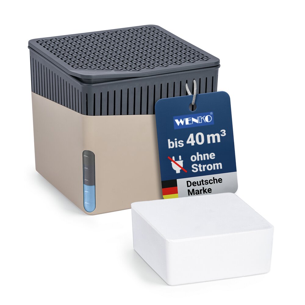 Luchtontvochtiger Mod. Cube Beige 500 g