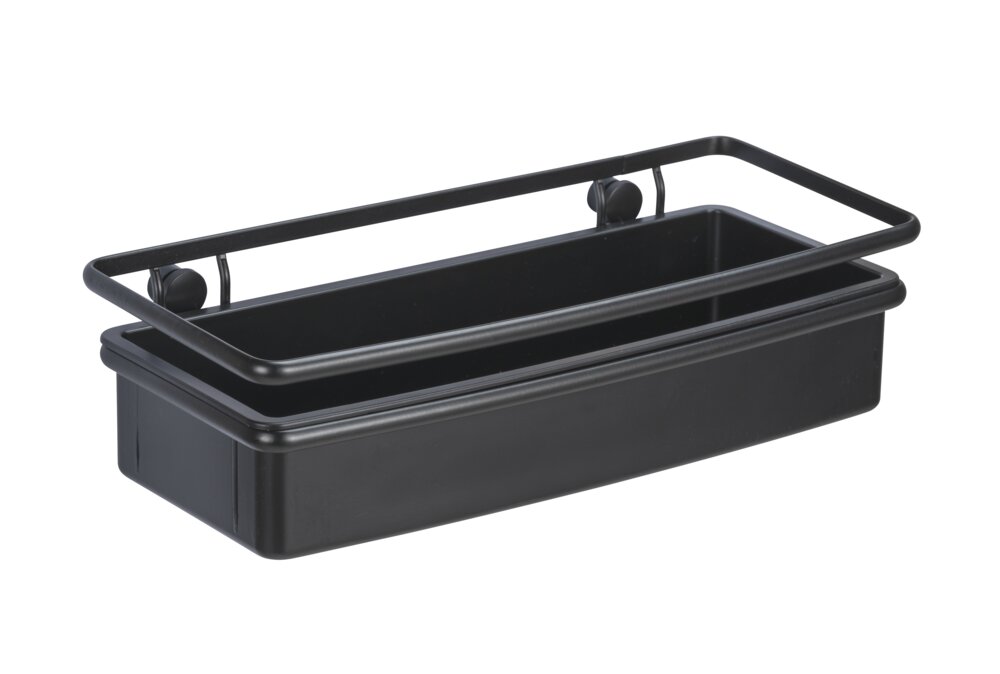 Etagère murale  Panier extra profond pour les flacons de shampooing et de gel douche