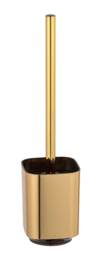 WC-Garnitur Mod. Auron Gold  WC-Bürstenhalter aus hochwertigem Kunststoff