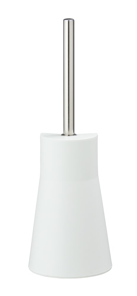 WC-Garnitur Mod. Arese Weiß  WC-Bürstenhalter mit Silikon-Bürstenkopf