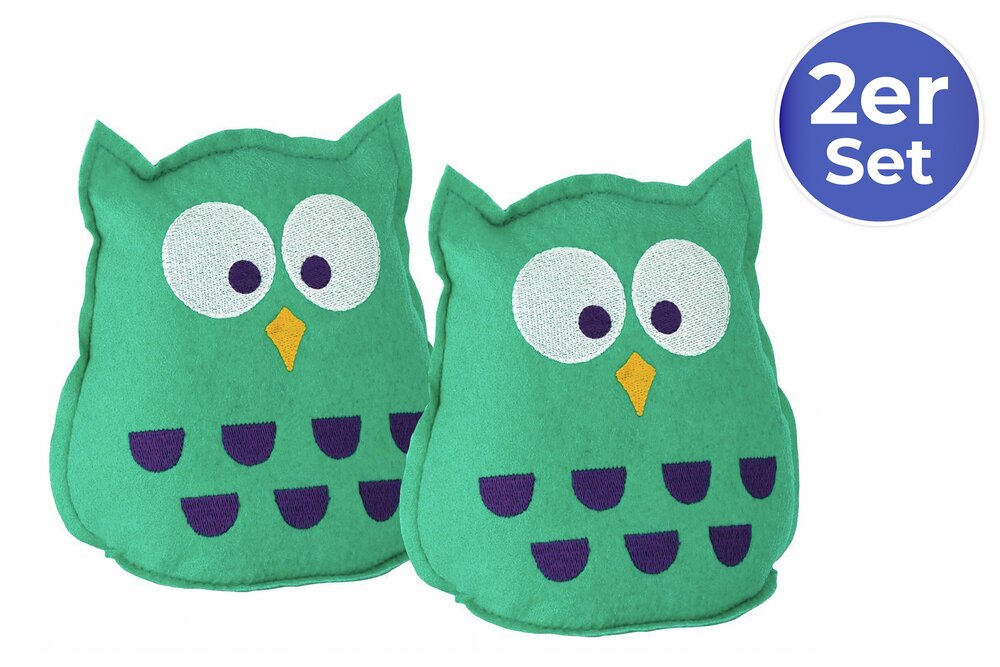 Raumentfeuchter Mod. Eule, 2er Set  2er Set, wiederverwendbar